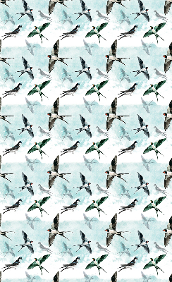 Rolgordijn voor het raam Zwaluwen