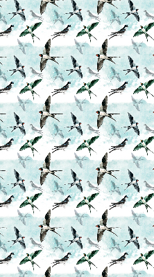 Rolgordijn voor het raam Zwaluwen