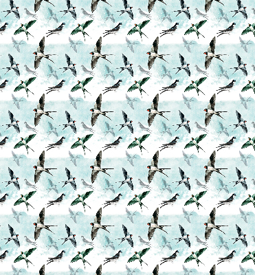 Rolgordijn voor het raam Zwaluwen