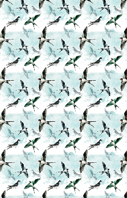 Rolgordijn voor het raam Zwaluwen