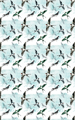 Rolgordijn voor het raam Zwaluwen