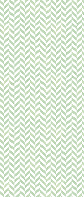 Rolgordijn voor het raam Groene visgraat