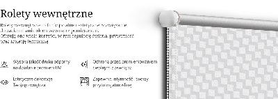 Rolgordijn verduisterend Grijze vierkanten