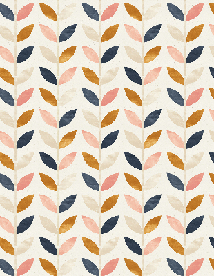 Rolgordijn voor het raam Bladeren