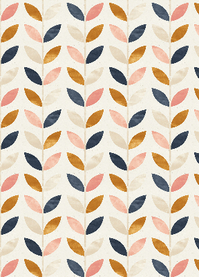 Rolgordijn voor het raam Bladeren