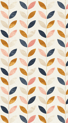 Rolgordijn voor het raam Bladeren