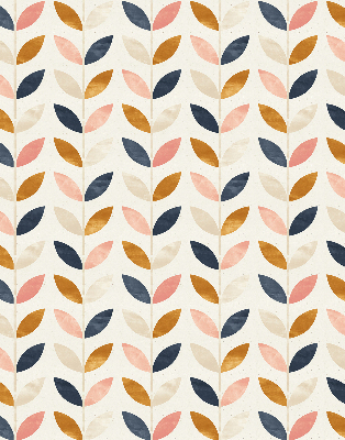 Rolgordijn voor het raam Bladeren