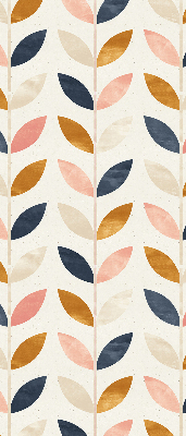 Rolgordijn voor het raam Bladeren