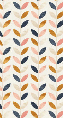 Rolgordijn voor het raam Bladeren