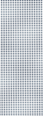 Rolgordijn voor het raam Zwarte ovalen