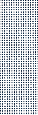 Rolgordijn voor het raam Zwarte ovalen