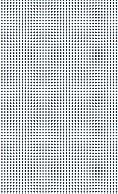 Rolgordijn voor het raam Zwarte ovalen