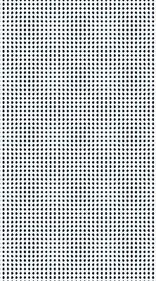 Rolgordijn voor het raam Zwarte ovalen