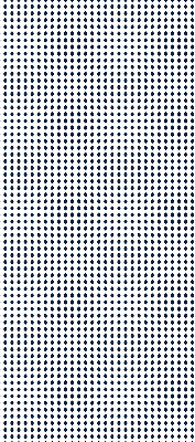 Rolgordijn voor het raam Zwarte ovalen