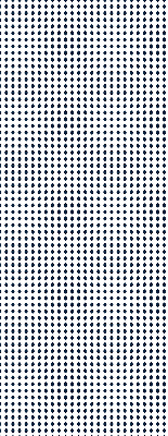 Rolgordijn voor het raam Zwarte ovalen