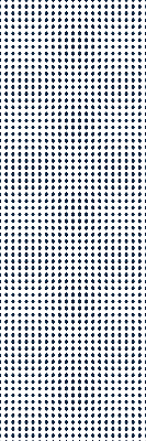 Rolgordijn voor het raam Zwarte ovalen