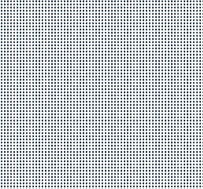 Rolgordijn voor het raam Zwarte ovalen