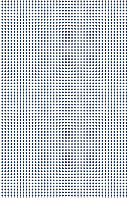 Rolgordijn voor het raam Zwarte ovalen