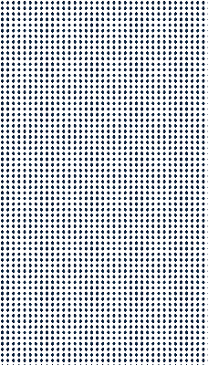 Rolgordijn voor het raam Zwarte ovalen