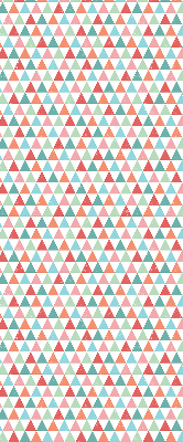 Rolgordijn verduisterend Kleurrijke driehoeken