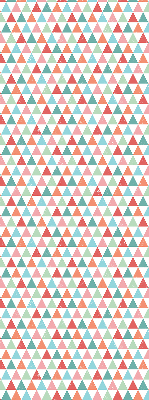 Rolgordijn verduisterend Kleurrijke driehoeken