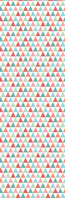 Rolgordijn verduisterend Kleurrijke driehoeken