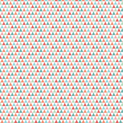 Rolgordijn verduisterend Kleurrijke driehoeken