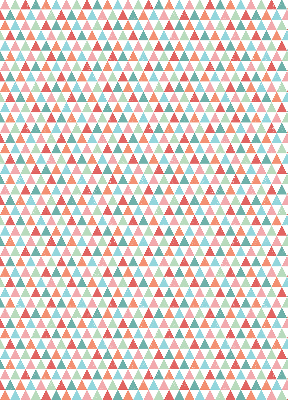 Rolgordijn verduisterend Kleurrijke driehoeken