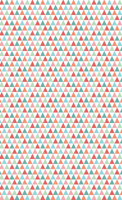 Rolgordijn verduisterend Kleurrijke driehoeken