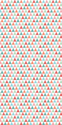 Rolgordijn verduisterend Kleurrijke driehoeken