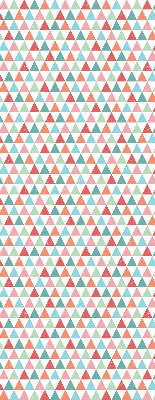 Rolgordijn verduisterend Kleurrijke driehoeken