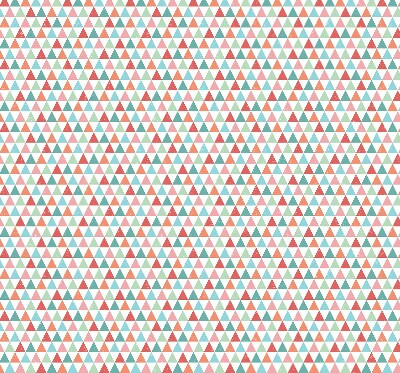 Rolgordijn verduisterend Kleurrijke driehoeken