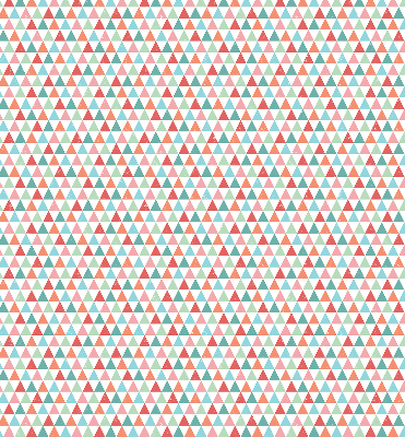 Rolgordijn verduisterend Kleurrijke driehoeken