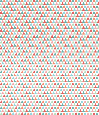 Rolgordijn verduisterend Kleurrijke driehoeken