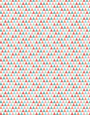 Rolgordijn verduisterend Kleurrijke driehoeken