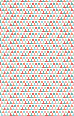 Rolgordijn verduisterend Kleurrijke driehoeken