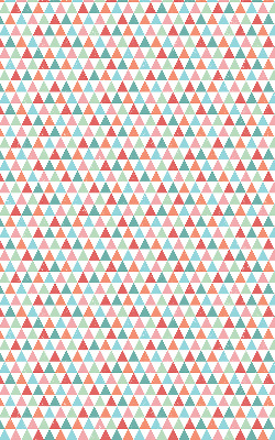 Rolgordijn verduisterend Kleurrijke driehoeken