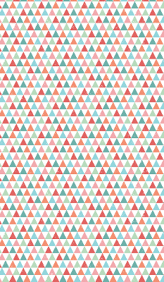 Rolgordijn verduisterend Kleurrijke driehoeken