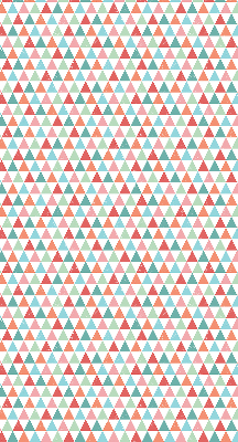 Rolgordijn verduisterend Kleurrijke driehoeken