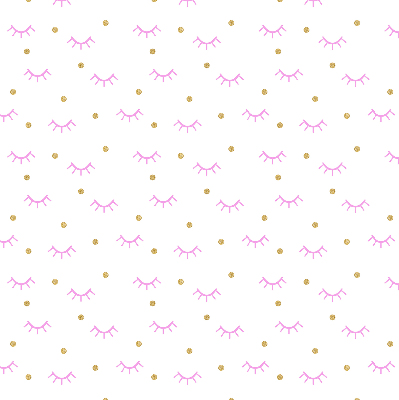 Rolgordijn voor het raam Getekende wenkbrauwen en stippen