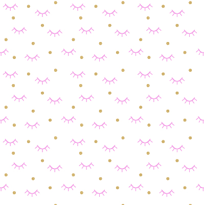 Rolgordijn voor het raam Getekende wenkbrauwen en stippen