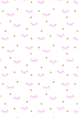 Rolgordijn voor het raam Getekende wenkbrauwen en stippen