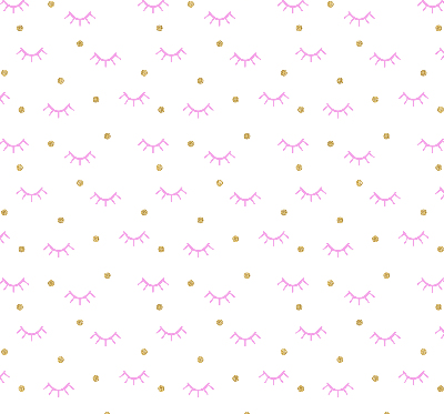 Rolgordijn voor het raam Getekende wenkbrauwen en stippen