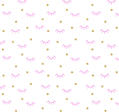 Rolgordijn voor het raam Getekende wenkbrauwen en stippen