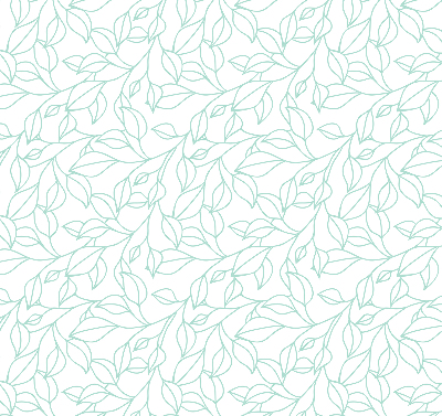 Rolgordijn verduisterend Turquoise bladeren