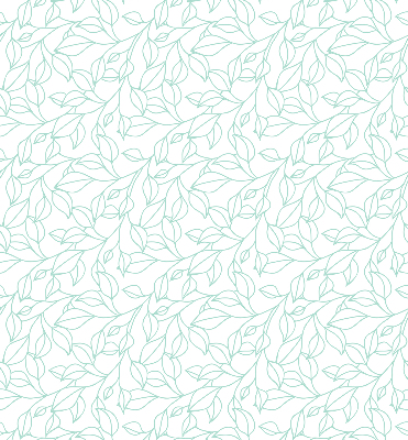 Rolgordijn verduisterend Turquoise bladeren