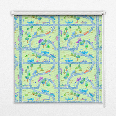 Rolgordijn verduisterend Straten