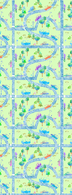 Rolgordijn verduisterend Straten