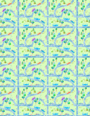 Rolgordijn verduisterend Straten