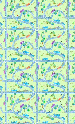 Rolgordijn verduisterend Straten